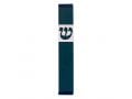 Agayof Pillar Mezuzah Case with Curving Shin in Dark Colors  4 Inches Height