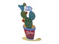 Dorit Judaica Free-Standing Flowerpot Sculpture - Sabra -40% off Limited Supply
