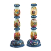 Jerusalem Candlesticks by aJudaica