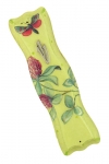 Floral design Wood Mezuzah