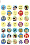 Ten Commandments Stickers