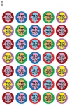 Hamsa Mazal Tov Stickers