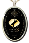Pisces Zodiac Pendant by Nano Jewelry
