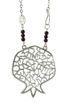 Pomegranate Pendant From Aleph To Taf By Shraga Landesman