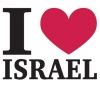 I Love Israel T-Shirt by aJudaica