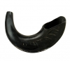 Medium Black Rams Horn Shofar - Polished by aJudaica
