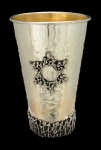 Sterling Silver Star of David Kiddush Cup