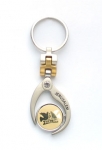 Dove of Peace Judaic Keychain