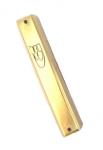 Gold Aluminium Mezuzah