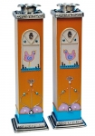 Nature Shabbat Candlesticks