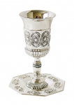 Silver plated Kiddush Cup Set
