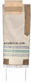 Emanuel Organza Tallit - Gold by aJudaica