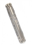Jerusalem Pewter Mezuzah