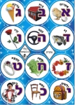Learning Hebrew words Stickers