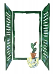 Sculpture by David Gerstein- Window Cactus