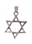 Sterling Silver Pendant - Classic Star of David