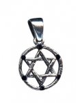 Sterling Silver Star of David Pendant