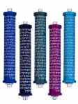 Shema Series Cylinder Mezuzah Case By Agayof- Dark Medium