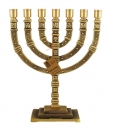 Twelve Tribes Seven Branch Menorah - Large cups