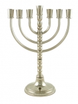 Nickel Seven Branch Menorah