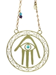 Hamsa Hand Wall Hanging By Shraga Landesman