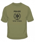 Israeli Police T-Shirt by aJudaica