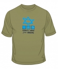 "Peace and Hope from Israel" T-Shirt by aJudaica