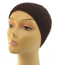 Chaponne Pull On Crocheted Womens Hat with applique by aJudaica