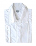 Holidays White Kittel with Lace Design B