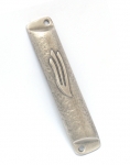 Hammered Pewter Mezuzah