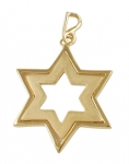 Gold Filled Star of David Pendant