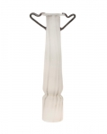 White Iridescent Roman-Byzantine Replica Glass Vase