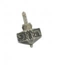 Pewter "Tower of David" Dreidel