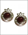 Small Pomegranate Travelling Candlesticks