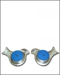 Small Pair of Doves Travelling Candlesticks