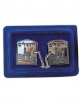 Jerusalem Tower of David Tallit Clips