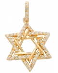 Double Star of David Pendant