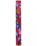 Girls Wood Alef Bet Mezuzah