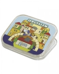 Colorful Fiddler in Jerusalem Magnet Clip