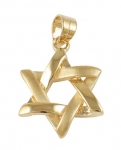 Gold Filled Star of David Pendant
