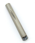 Round Pewter Mezuzah