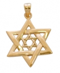 Double Star of David Pendant
