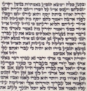 Ashkenaz Torah Scroll - Ktav Beit Yossef