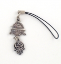 Israeli Army "Armored Corps" Hamsa Mobile Cellphone Charm