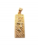 Gold Filled Mezuzah Pendant