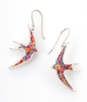 Thousand Flower Swallow Earrings