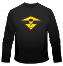 IDF Paratrooper Emblem Long Sleeved T-Shirt by aJudaica