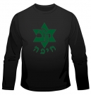 Maccabi Haifa Soccer Long Sleeved T-Shirt by aJudaica