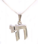Sterling Silver Chai Pendant