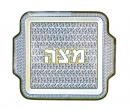 Matzah Tray Flower Design